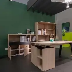 שולחן אלמוג תצוגה