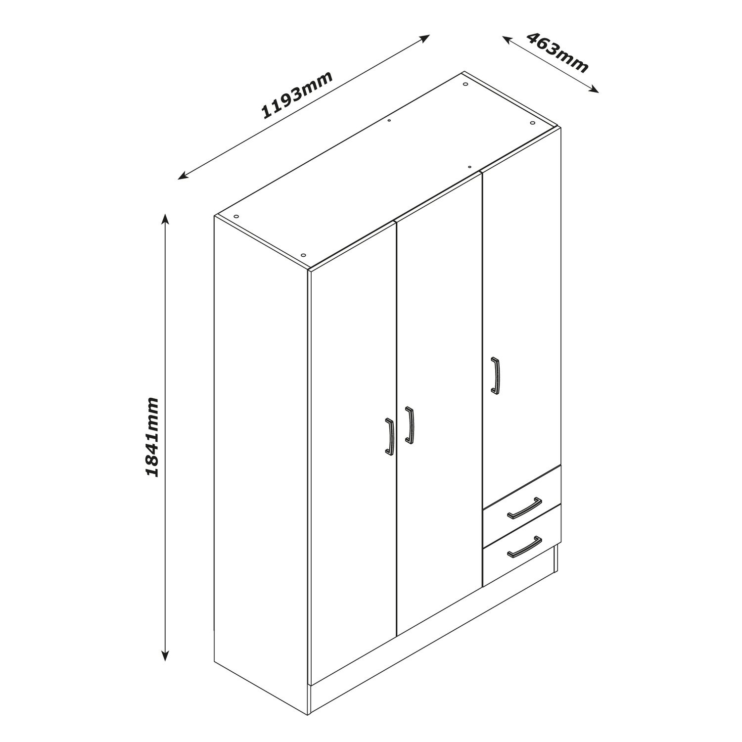 ארון מדגם מור